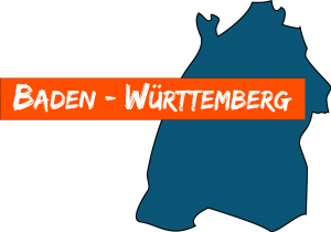 Umriss Baden-Württemberg