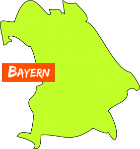 Umriss Bayern