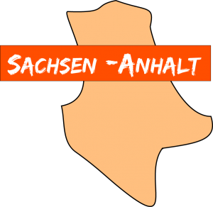 Umriss Sachsen-Anhalt